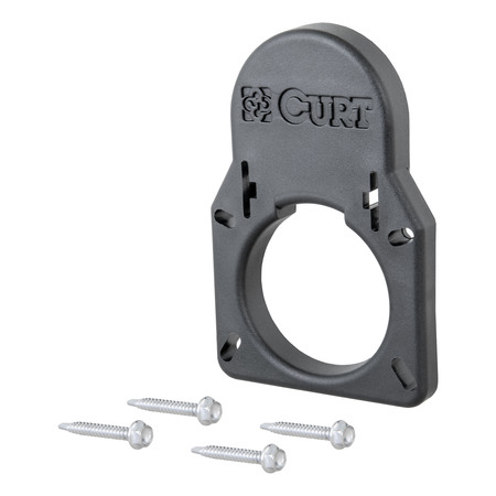 CURT Chevrolet and GMC Truck Bed 7-Way Opening Cover Plate 55417